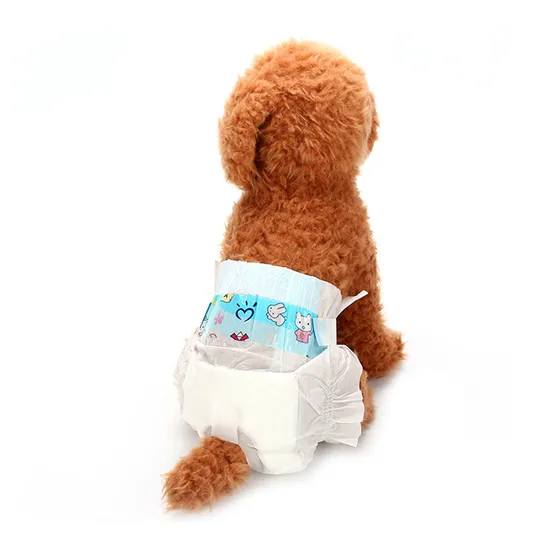 Free Sample Manufacturers Direct Pet Diapers Dog Elderly Dog Diaper Postoperative Care Large Discount Medical Bamboo Biodegradable 
