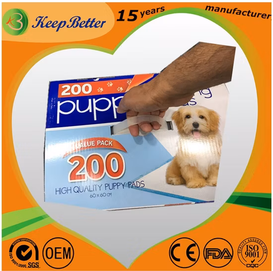 2023 Amazon Hot Sale Disposable Absorbent Pet PEE Pad Pet Training Pad Pet Pad Puppy Training Pad Dog PEE Pad Dog Wee Pad Pet Bed Pad Dog Cage Pad Puppy Pad