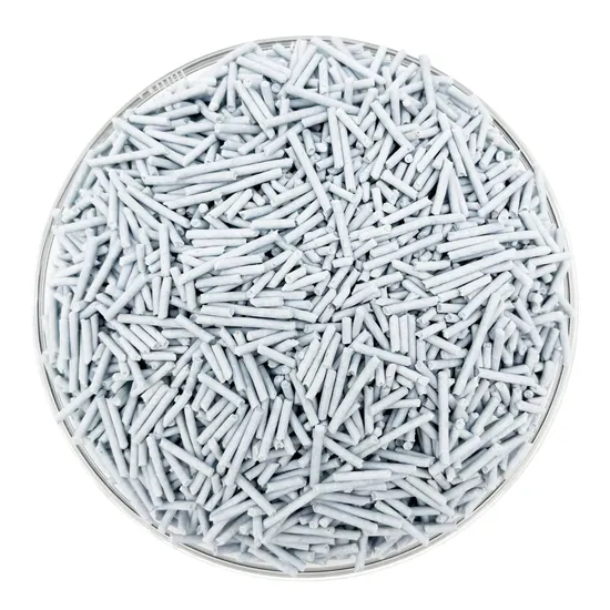 100% Natural Healthy Good Absorption Dust Free Fast Flushable Clumping 2mm Diameter Tofu Flavor Peach Scents Strip Pet Litter Cat Cleaning Toilet Products 