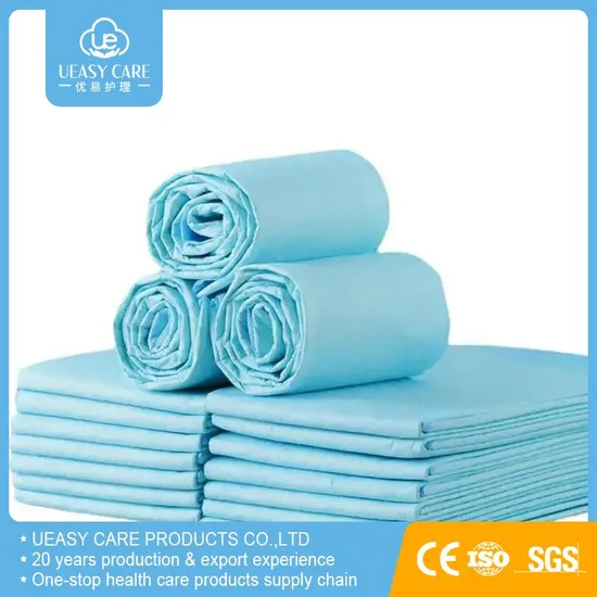 OEM Waterproof Puppy Diaper Training Disposable Pet Urine PEE Absorption and Potty Wee Pads for Dog Padding XL 60X90 